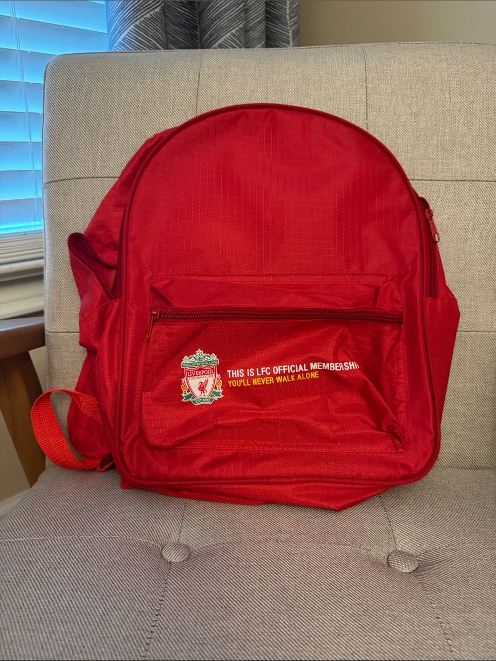 Liverpool Red Official Membership Backpack